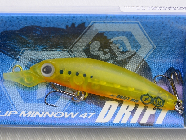 TSUNEKICHI / SLIP MINNOW 47 DRIFT SS (SLOW SINIKING)