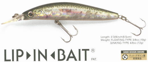 MEGABASS / LIP IN BAIT (FLOATING)
