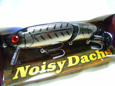 Evergreen Noisy Dachs Jointed Swimbait Topwater Wake Bait 608 Largemouth Bass 