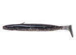 Clear super glitter / Dark smoke  black flake back