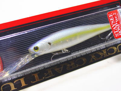 Jerkbait Staysee 90SP V2, Spanish Alburno de Lucky Craft