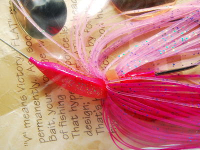 HP (Hot Pink) -Double gold & silver willow