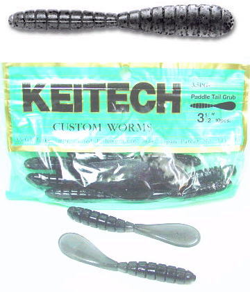 KEITECH / PADDLE TAIL GRUB 4 inch