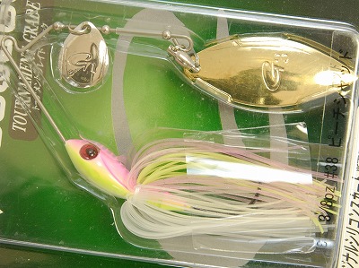 Peach shad -Tandem gold & silver willow