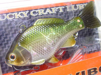 NEW Lucky Craft REAL VIB60 In ALUMINUM REAL CHART BACK Pattern 1/2 oz 