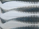 Smoke blue flake / Clear silver flake (#S-254)