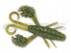 Green pumpkin / purple & green flake (#115)