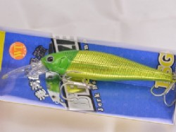 Laser green head chart (WT model: 11.3 g)