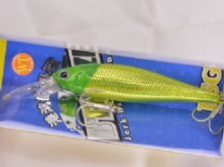 Laser green head chart (WT model: 11.3 g)