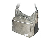 Stone / Silver zipper