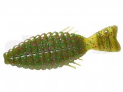 Green pumpkin / Purple & Green flake (#115)