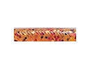 Pumpkin red & Copper & Black flake (#005)