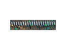Clear glitter / Green green & blue flake (#120)