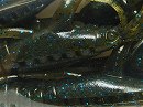 Green pumpkin blue flake (#008)