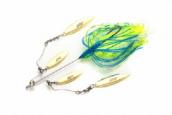 Blue back chart (#ZX-020) -Gold & Gold willow