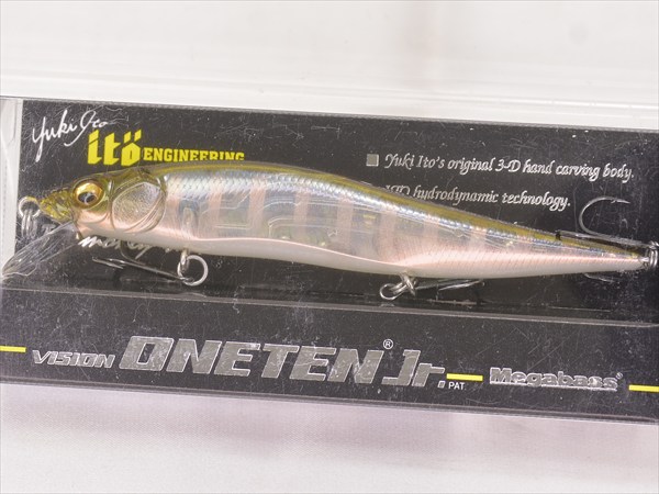 【新品】Megabass VISION ONETEN ４タイプ 4個 VISION ONETEN(ヴィジョン ワンテン) GLX レインボー ルアー