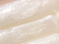 Silky white