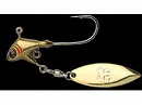 Gold plate -Single gold willow leaf blade
