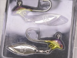 Metal aprayed grass -Single silver willow leaf blade