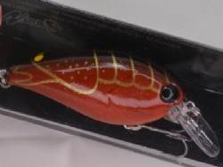 Red glitter claw