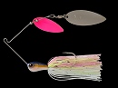 Pink sexy shad -Double silver/pink willow
