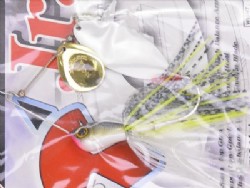 Tidal shad -Tandem gold/silver(white) willow