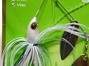 Crystal shad (#119)-Double gold & silver willow