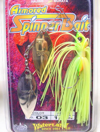 WATERLAND / ARMORED SPINNERBAIT 1/4 oz
