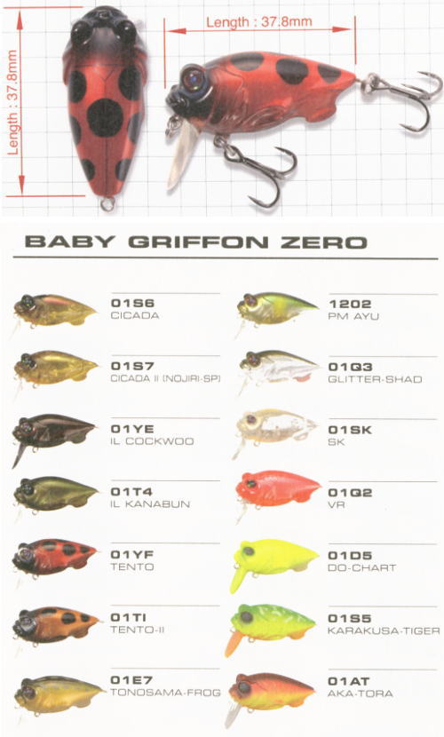 Megabass Baby Griffon Zero