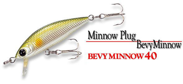 LUCKY CRAFT / BEVY MINNOW 40 SP