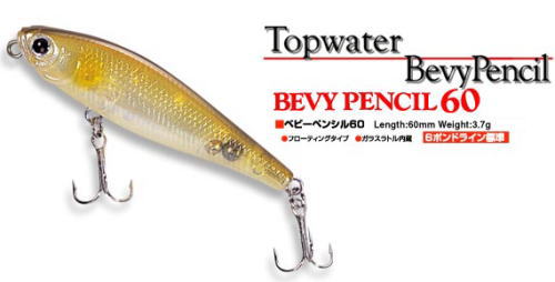 LUCKY CRAFT / BEVY PENCIL 60