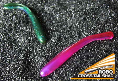 JACKALL / CROSS TAIL SHAD 3.0 inch ROBO (ROBOWORM)