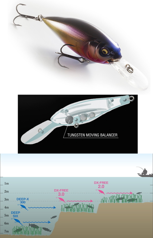 FREE 3.0 PM Gill  From Stylish Anglers Japan Details about   Megabass Lure DX 