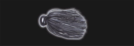 LUCKY CRAFT / GRAPHITE JIG (FOOTBALL HEAD MODEL) 1/32 oz