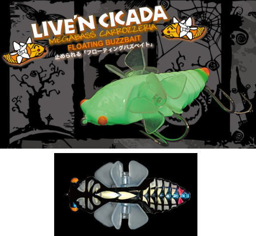 MEGABASS / LIVE'N CICADA