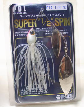 TIEMCO / SUPER HALF SPIN 1/2 oz