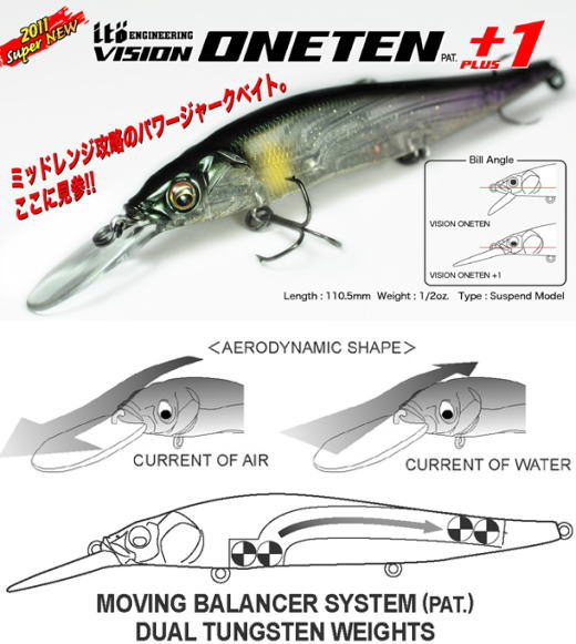 MEGABASS / VISION ONETEN PLUS 1