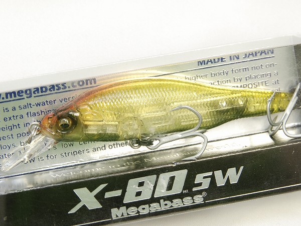 MEGABASS / X-80 SW | IchibanTackle.com